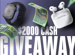 Win $2,000 Cash, Apple iPhone 14 Pro, AirPods Pro 2nd Gen and Apple Watch Series 8