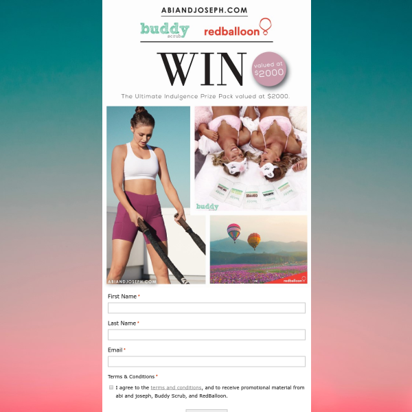Win $2,000 Worth of Activewear/Experience/Skincare Vouchers