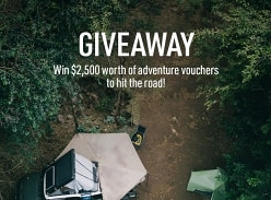 Win $2,500 Worth of Adventure Vouchers