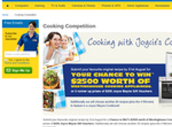 Win $2,500 worth of Westinghouse cooking appliances & more!