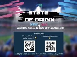 Win 2 Elite Tickets to State of Origin Game 3