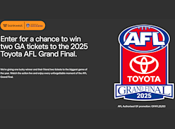 Win 2 GA Tickets to the 2025 Toyota AFL Grand Final