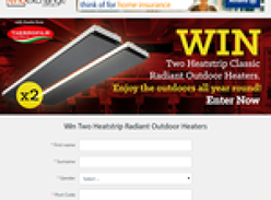 Win 2 Heatstrip Classic Radiant Outdoor Heaters!