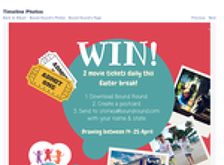 Win 2  Movie Tickets over Easter!