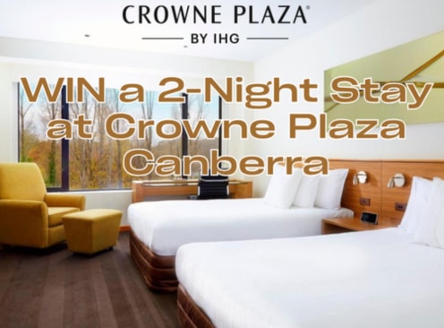 Win a 2-Night Stay at the Crowne Plaza in Canberra - Ellaslist