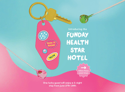 Win a 2-Night Stay at Funday Health Star Hotel, Melbourne