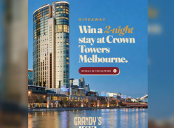Win a 2-Night Stay for Two at Crown Towers Melbourne - Grandy&rsquo;s Liquor