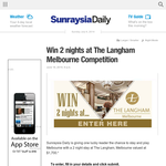 Win 2 nights at The Langham Hotel in Melbourne! - Sunraysia Daily