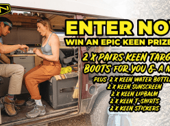 Win 2 Pairs of Keen Targhee Hiking Boots and Keen Branded Merchandise