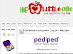 Win 2 pairs of Pediped shoes