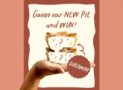Win a 2 PIE Value Deal - Banjo's Bakery Cafe