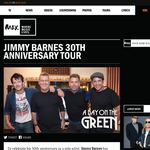 Win 2 platinum tickets to see Jimmy Barnes live & more!