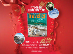 Win 2 Return Economy Flights to China with China Southern Airlines - International Traveller