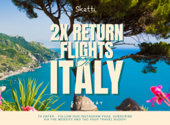 Win 2 Return Economy Flights to Italy