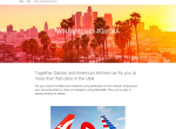 Win 2 return economy flights to the USA!