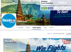 Win 2 return flight tickets to Bali with Garuda!