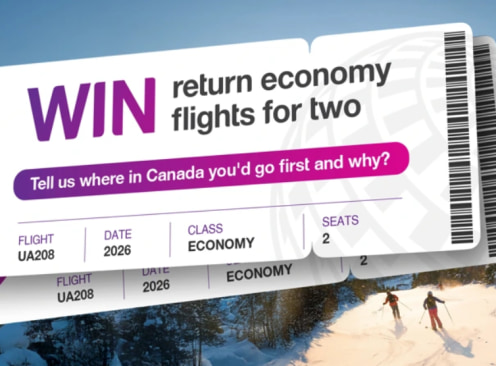 Win 2 Return Flights to Canada with United Airlines - Adelaide Airport