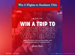 Win 2 Return Flights from Brisbane or Sydney to Southern USA