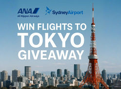 Win 2 Return Tickets to Tokyo, Japan with ANA