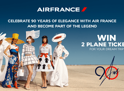 Win Round-Trip Air France Tickets for 2 People