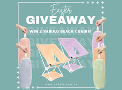 Win 2 Sabulo Beach Chairs - Sabulo