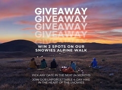 Win 2 Spots on a Snowies Alpine Walk
