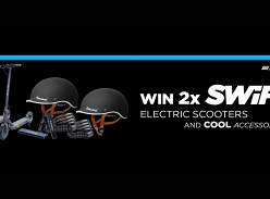 Win 2 Swift Electric Scooters and Accessory Packs
