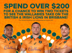 Win 2 Tickets to the Wallabies Vs British & Irish Lions Match