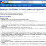 Win 2 tickets on Thai Airways during the month of February!
