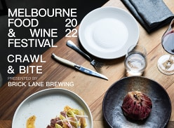 Win 2 Tickets to Crawl & Bite in Melbourne CBD