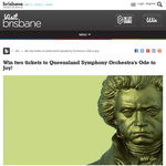 Win 2 tickets to Queensland Symphony Orchestra's 'Ode to Joy'!