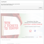 Win 2 tickets to Tokyo!