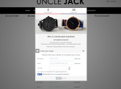 Win 2 'UNCLE JACK' watches!