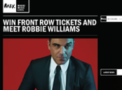 Win 2 x Front Row tickets to see Robbie Williams Live