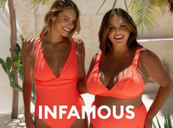 Win 2 X $600 Infamous Swim Vouchers, One for You & One for your Bestie - Infamous Swim