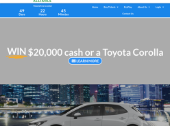 Win $20,000 cash or a Toyota Corolla