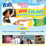 Win $20,000 cash + weekly $500 prepaid VISA gift cards! - Fab
