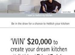 Win $20,000 to create your dream kitchen!