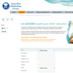 Win $20,000 towards your child's education