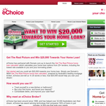 Win $20,000 towards your home loan! - eChoice