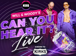 Win $20,000 with Will & Woody's Can You Hear It