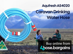 Win a 20 Metre Aquafresh As4020 Caravan Drinking Water Hose with Food Grade Fittings