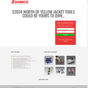 Win $2000 Worth of Yellow Jacket Tools