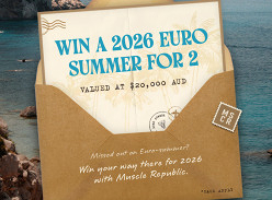 Win a 2026 EURO Summer Trip for 2