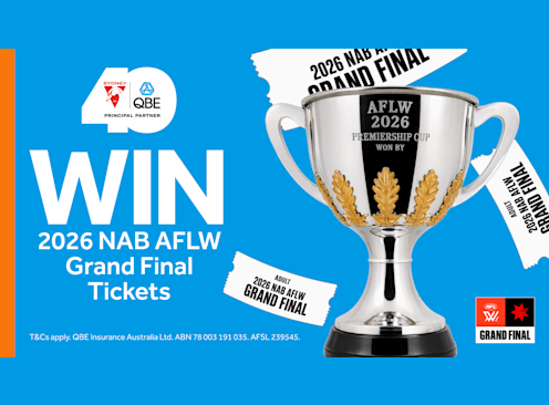 Win a 2026 NAB AFLW Grand Final Experience for 2 - QBE Insurance Australia