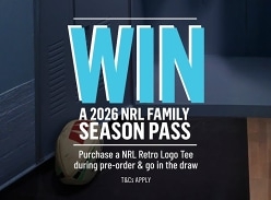 Win a 2026 NRL Family Pass