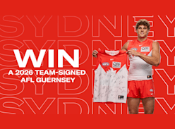 Win a 2026 Team-Signed AFL Guernsey - Sydney Swans