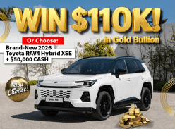 Win a 2026 Toyota RAV4 XSE Hybrid + $50K Cash - PCYC Lottery