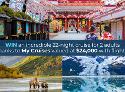 Win a Tokyo-to-Vancouver Exploration Cruise for 2 Adults