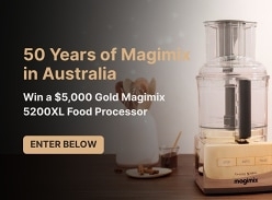 Win a 24k Gold Magimix 5200xl